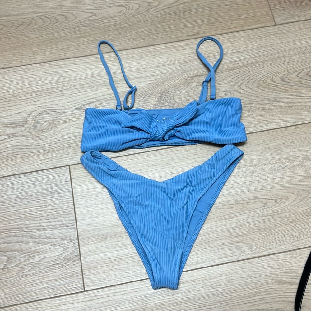 Periwinkle blue Frankie’s bikini
